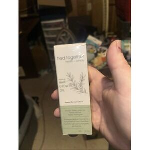 Veganic Natural Hair Oil 2 fl oz & Rosemary Castor Argon Essential Oil